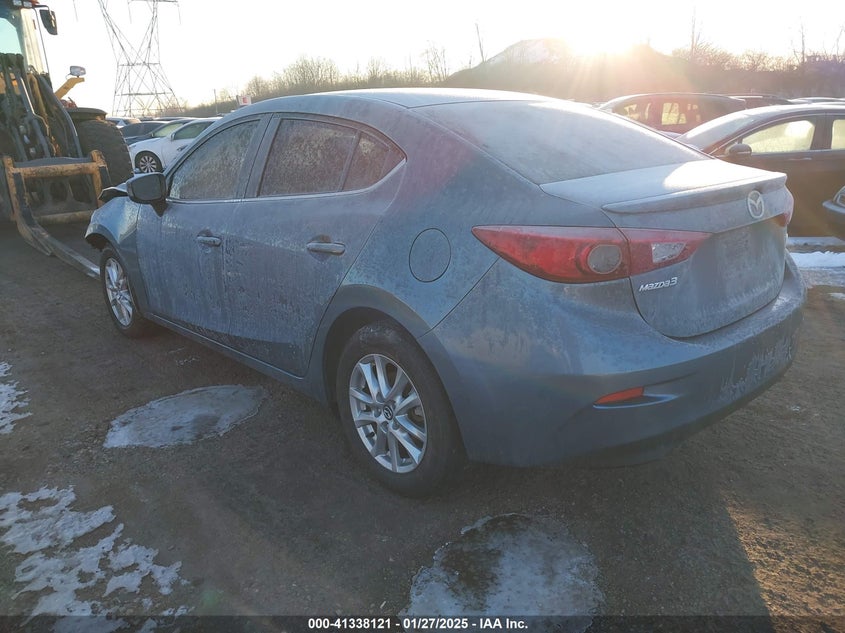 Vin: jm1bm1v70e1145663, lot: 41828547, mazda mazda3 i touring 20143