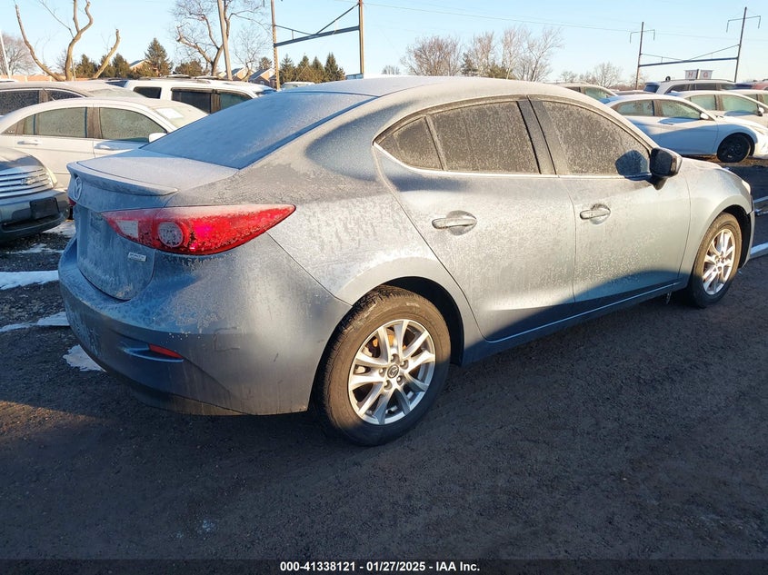 Vin: jm1bm1v70e1145663, lot: 41828547, mazda mazda3 i touring 20144