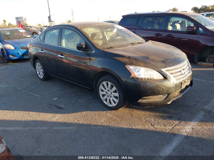 VIN 3N1AB7AP0FY354976 2015 Nissan Sentra, S no.1