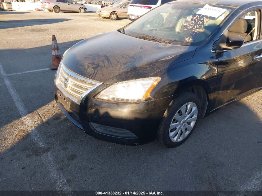 VIN 3N1AB7AP0FY354976 2015 Nissan Sentra, S no.6