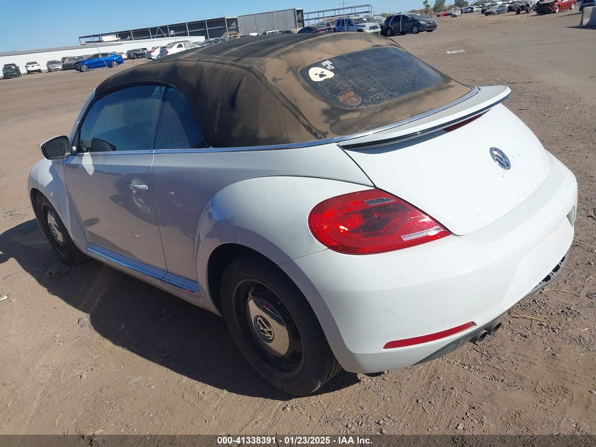 Vin: 3vw517at6fm812927, lot: 41828817, volkswagen beetle 1.8t 20153