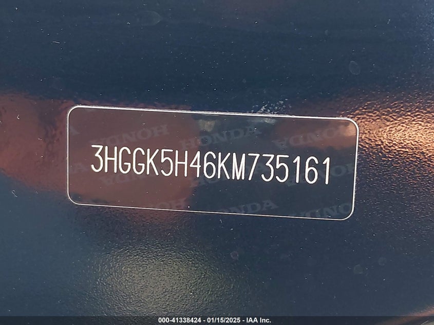 2019 HONDA FIT LX - 3HGGK5H46KM735161