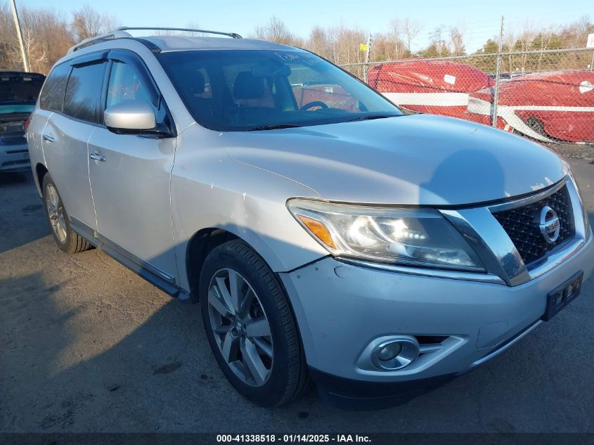 VIN 5N1AR2MM3DC615032 2013 Nissan Pathfinder, Platinum no.1