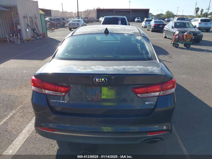 VIN 5XXGT4L17GG033426 2016 KIA Optima, Lx Turbo no.16