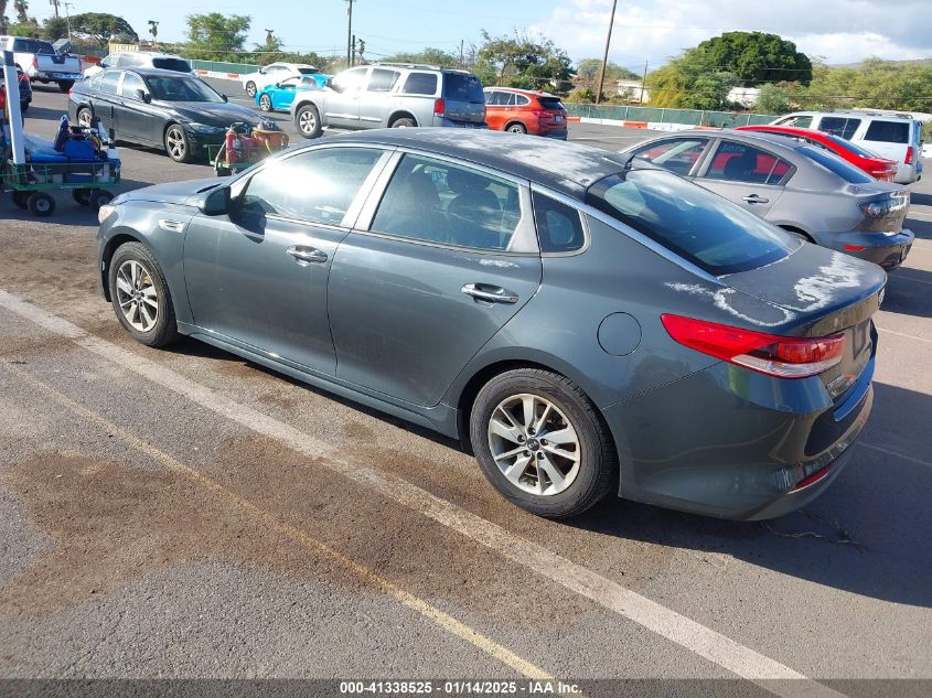 2016 KIA OPTIMA VIN: 5XXGT4L17GG033426