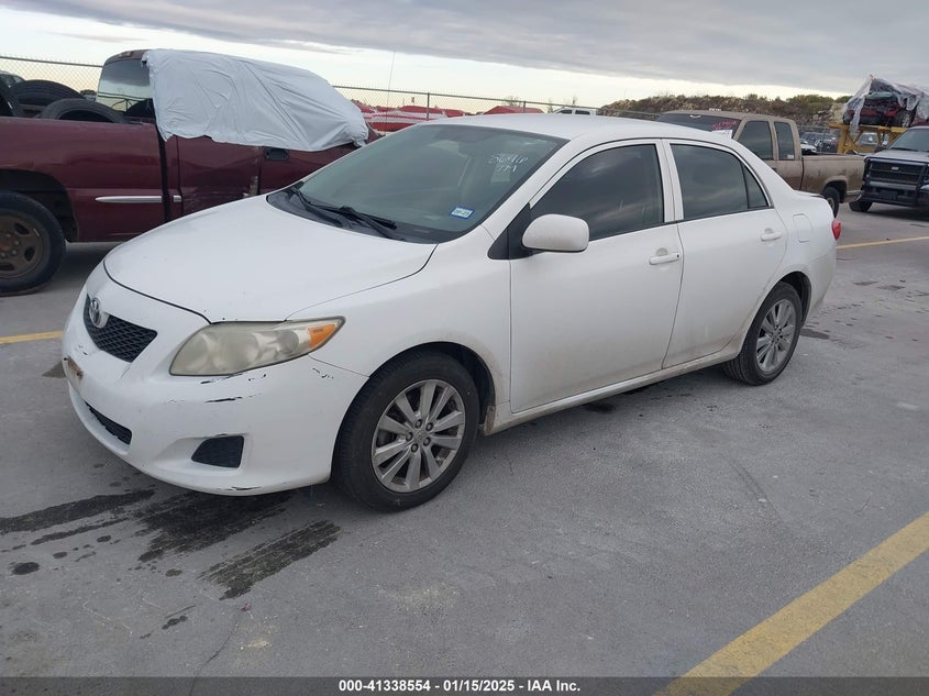 2009 TOYOTA COROLLA VIN: 2T1BU40E79C048646