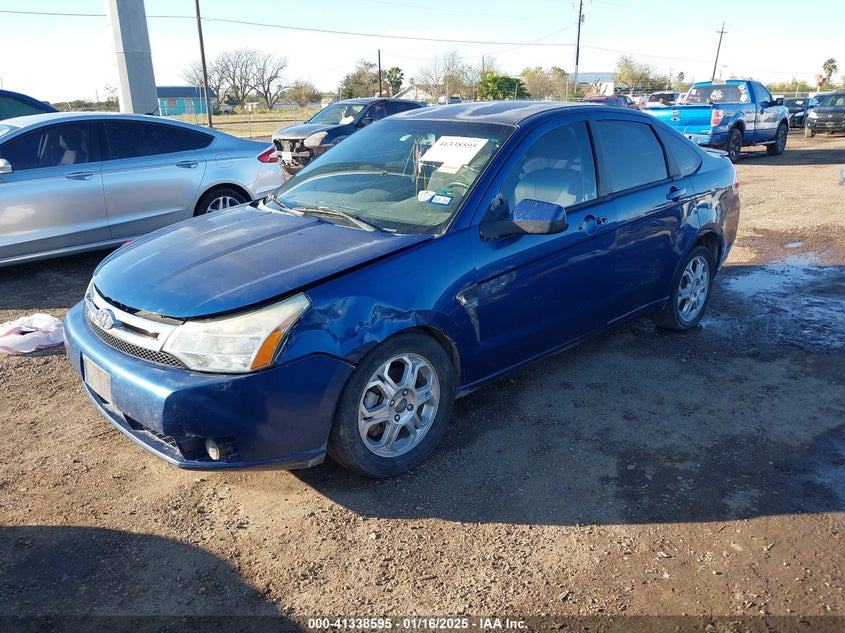 2008 FORD FOCUS VIN: 1FAHP35N68W190504