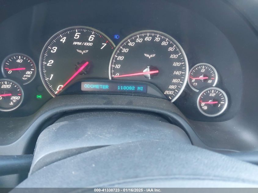 2007 Chevrolet Corvette VIN: 1G1YY26U475114509 Lot: 41338723