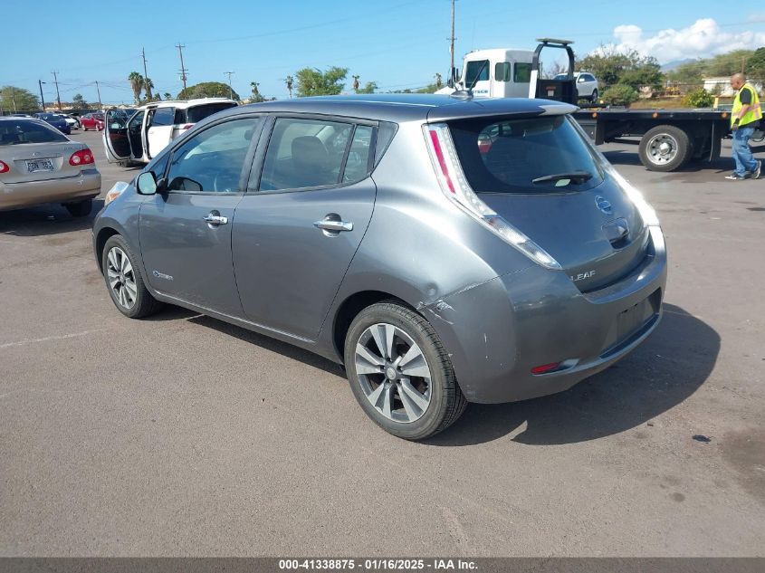 VIN 1N4AZ0CP3FC316444 2015 Nissan Leaf, SV no.3