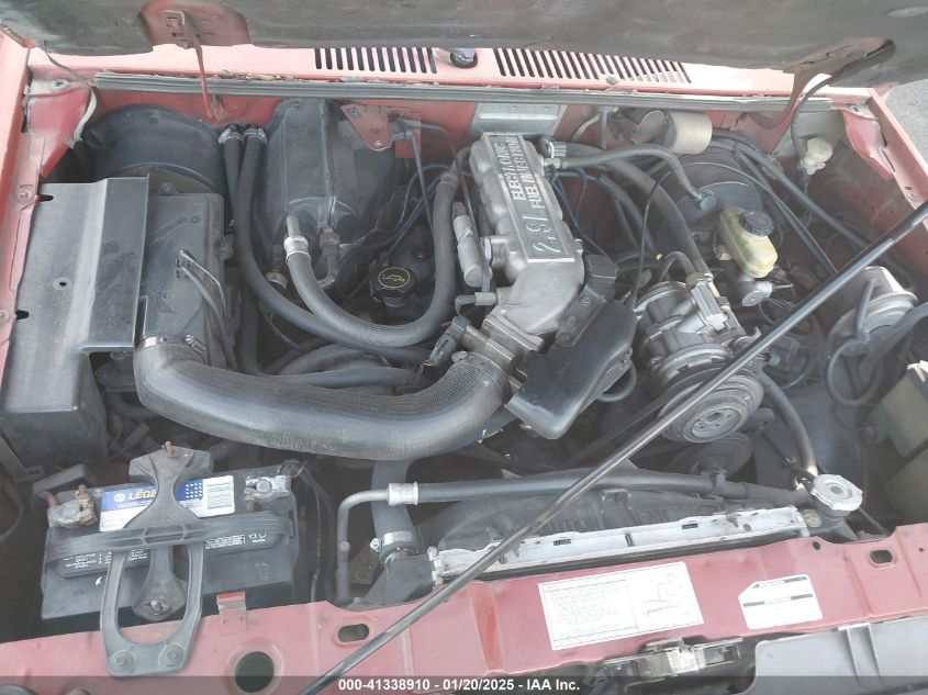 1987 Ford Ranger Super Cab VIN: 1FTCR14TOHPA94803 Lot: 41338910