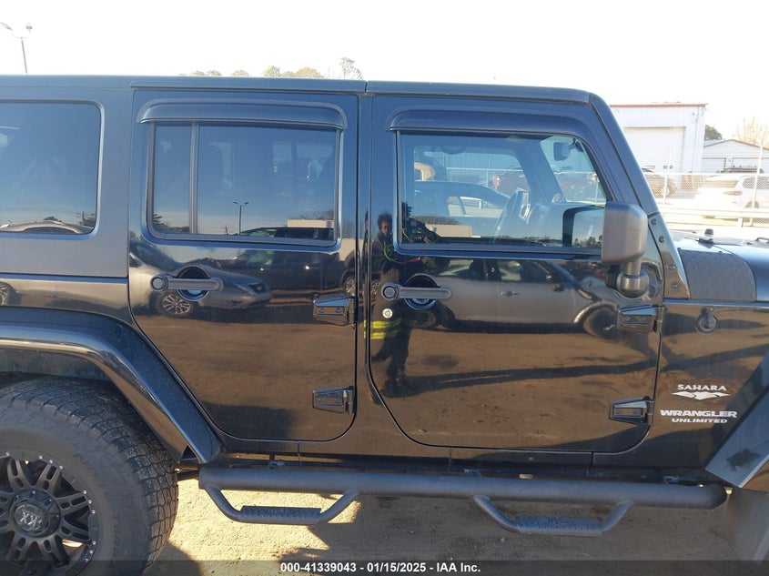 2013 JEEP WRANGLER UNLIMITED SAHARA - 1C4HJWEG9DL662964