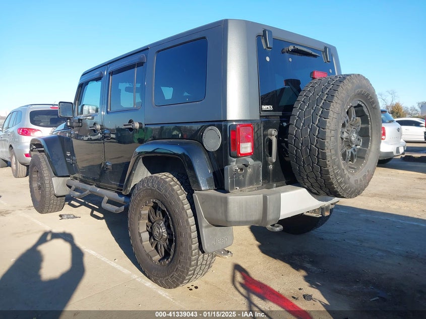 2013 JEEP WRANGLER UNLIMITED SAHARA - 1C4HJWEG9DL662964
