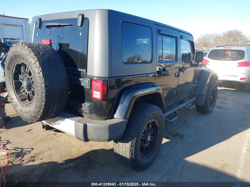 2013 JEEP WRANGLER UNLIMITED SAHARA - 1C4HJWEG9DL662964