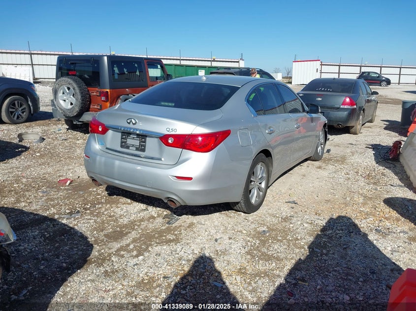 2014 INFINITI Q50 PREMIUM - JN1BV7AR8EM691636