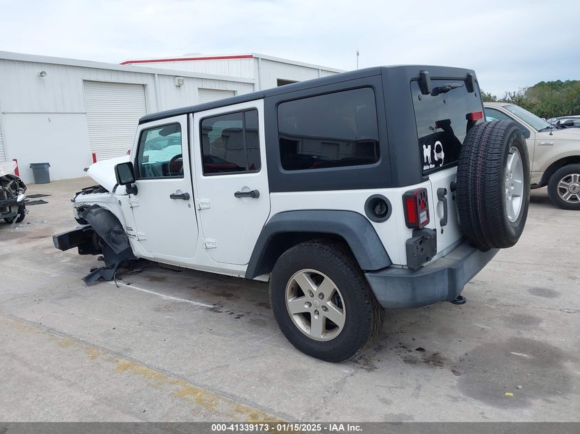 2016 JEEP WRANGLER UNLIMITED SPORT - 1C4BJWDG0GL304180