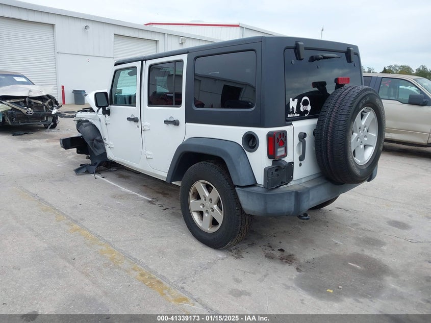 2016 JEEP WRANGLER UNLIMITED SPORT - 1C4BJWDG0GL304180
