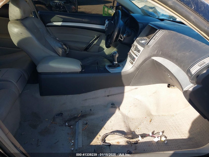 2008 INFINITI G37 VIN: JNKCV64E38M118991