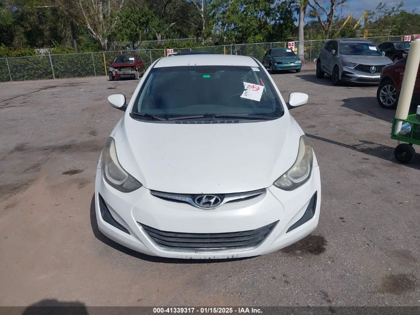 VIN 5NPDH4AE0GH769347 2016 Hyundai Elantra, SE no.12