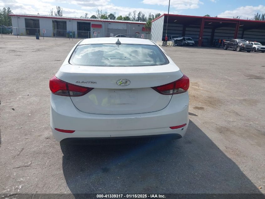 VIN 5NPDH4AE0GH769347 2016 Hyundai Elantra, SE no.16