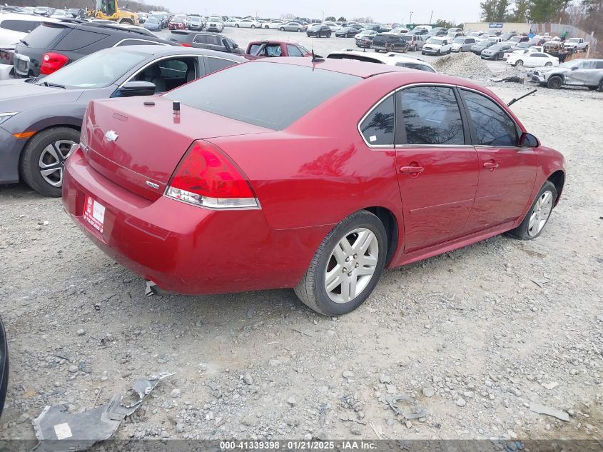 VIN 2G1WB5E30E1117229 2014 CHEVROLET IMPALA LIMITED no.4