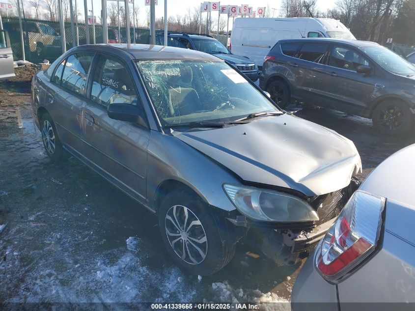 2004 Honda Civic Lx VIN: 1HGES16694L001770 Lot: 41339665