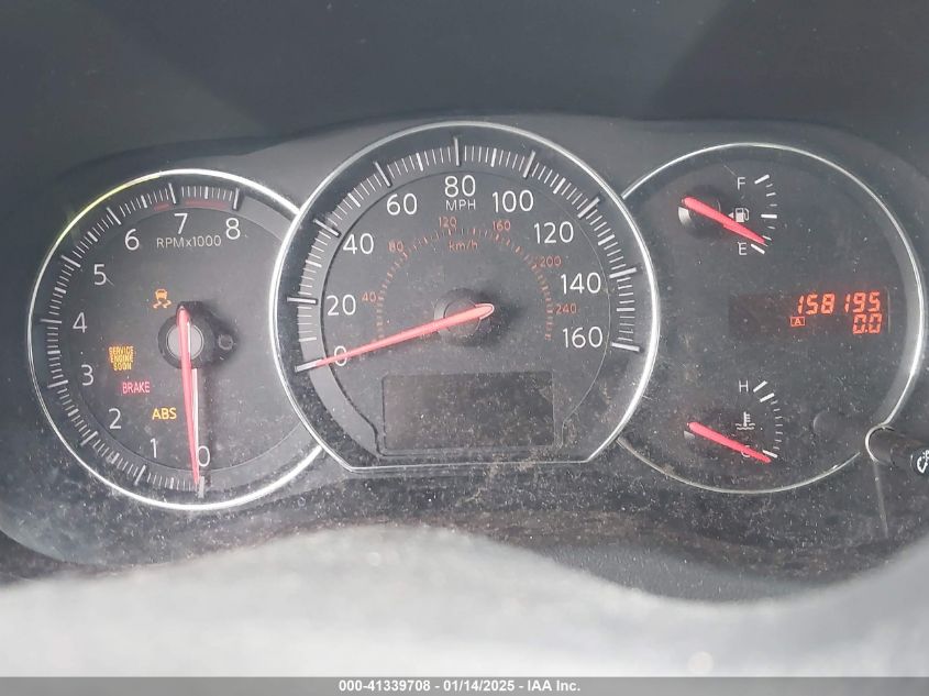 2011 Nissan Maxima 3.5 Sv VIN: 1N4AA5AP2BC849595 Lot: 41339708