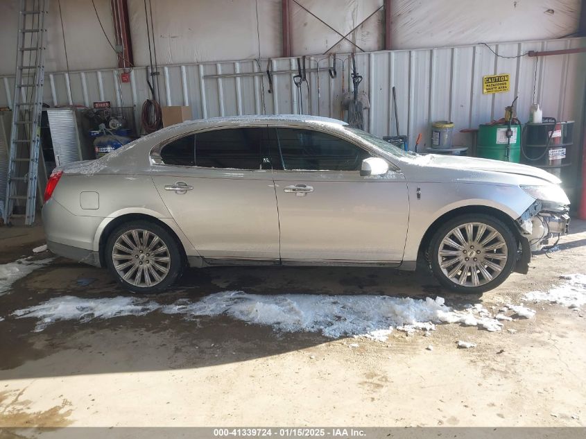 2013 Lincoln Mks VIN: 1LNHL9DK0DG604568 Lot: 41339724