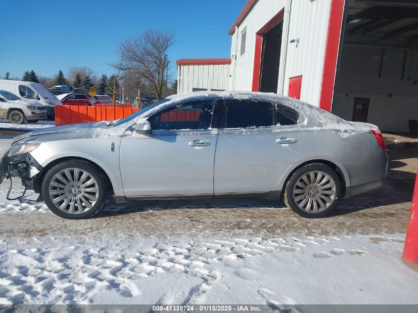 2013 Lincoln Mks VIN: 1LNHL9DK0DG604568 Lot: 41339724