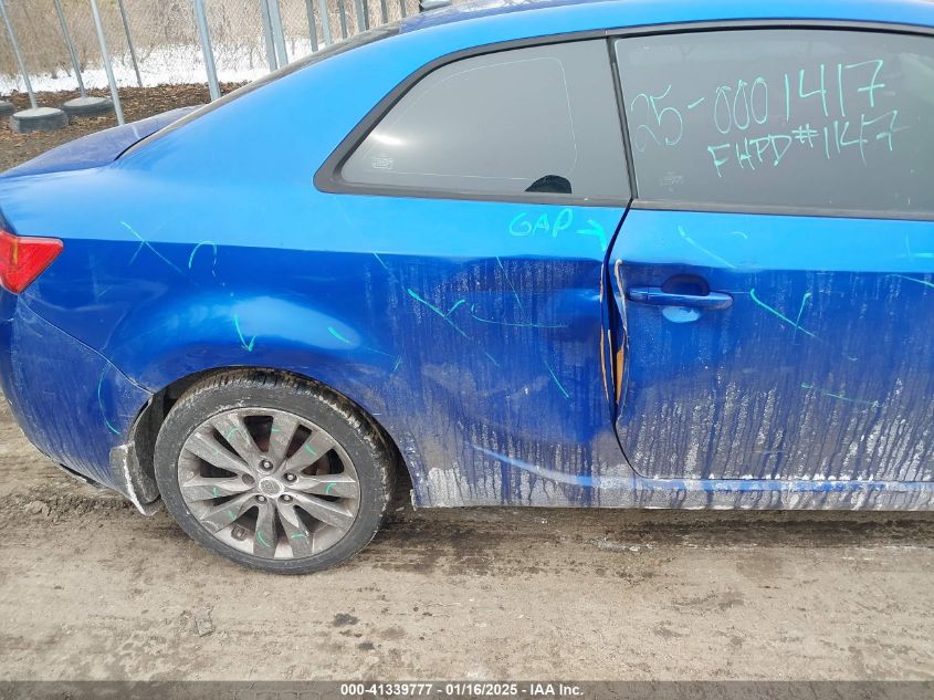 2013 Kia Forte Koup Sx VIN: KNAFW6A36D5667245 Lot: 41339777