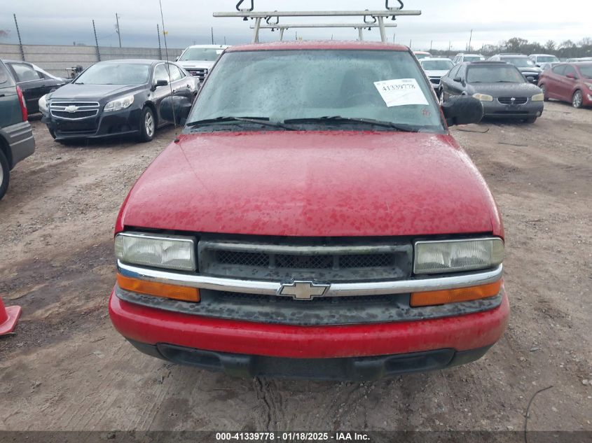 2002 Chevrolet S-10 Ls VIN: 1GCCS145728133846 Lot: 41339778