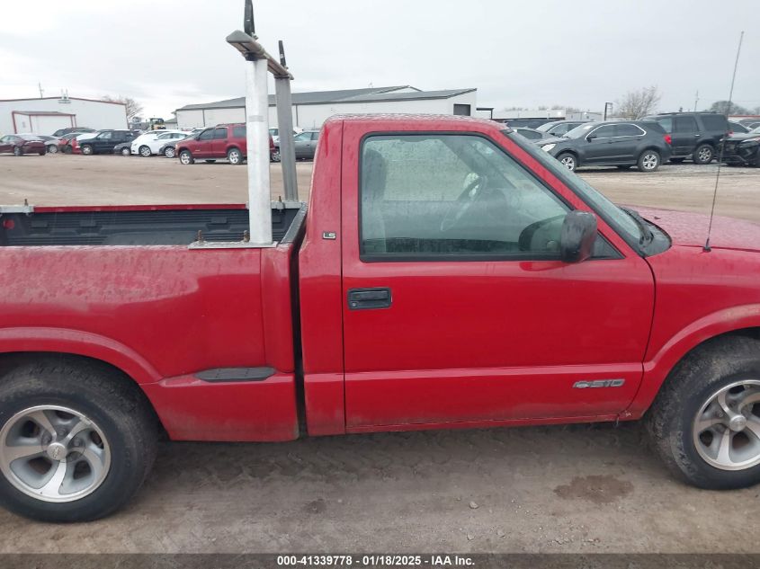 2002 Chevrolet S-10 Ls VIN: 1GCCS145728133846 Lot: 41339778
