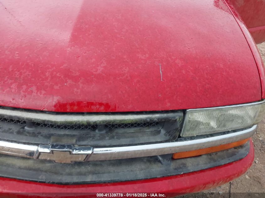 2002 Chevrolet S-10 Ls VIN: 1GCCS145728133846 Lot: 41339778