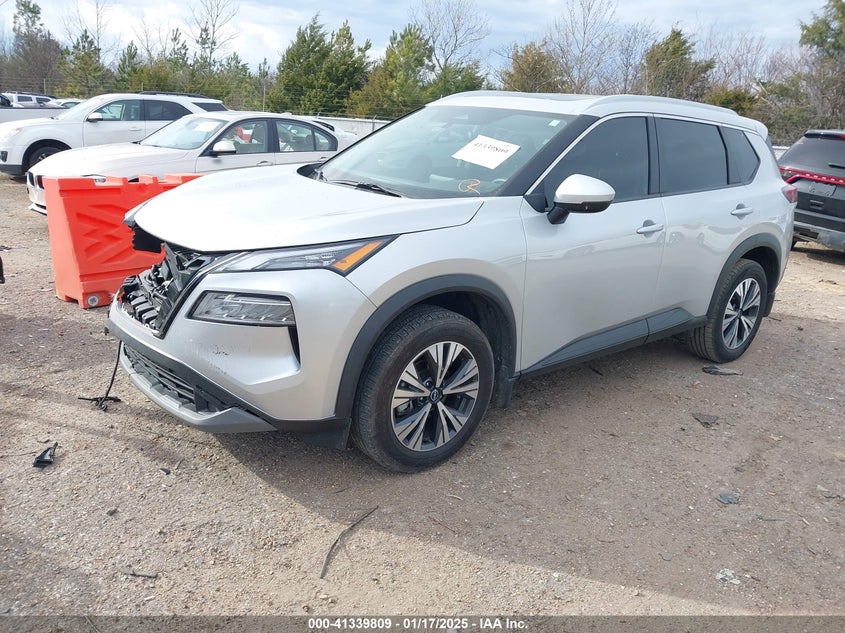 2022 NISSAN ROGUE SV FWD - 5N1BT3BA2NC717993