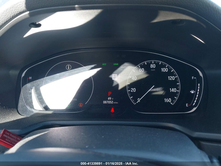 2018 HONDA ACCORD VIN: 1HGCV1F91JA202708