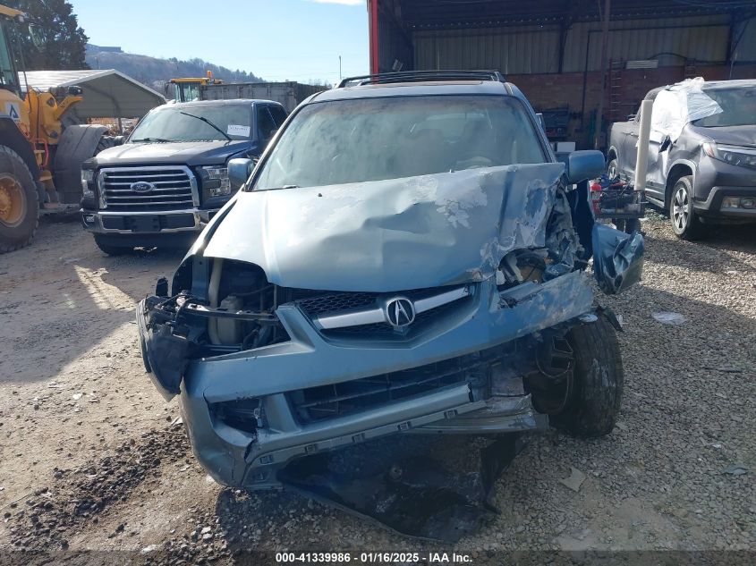 2006 Acura Mdx VIN: 2HNYD186X68512062 Lot: 41339986