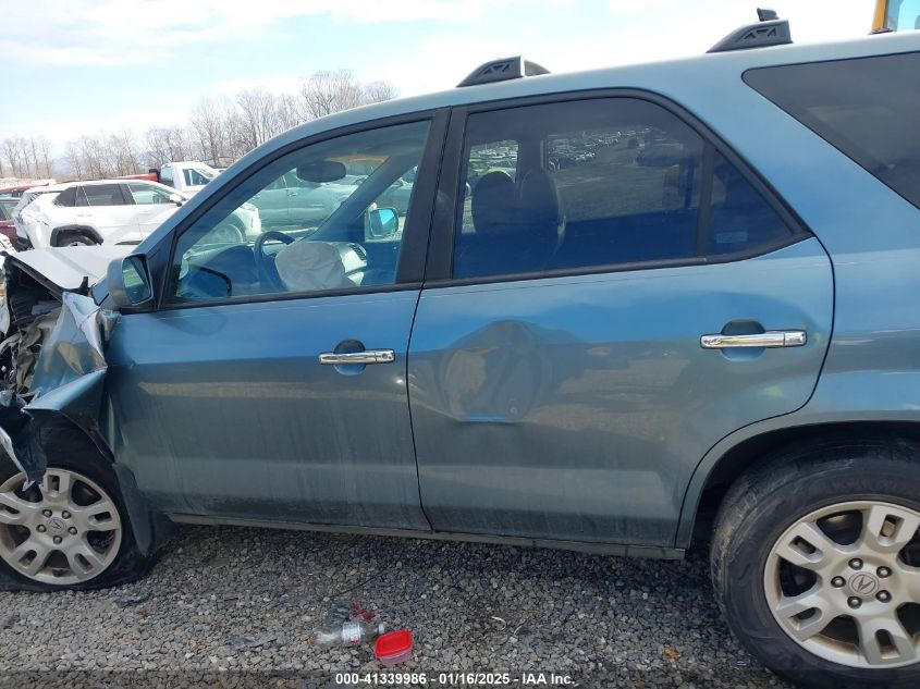 2006 Acura Mdx VIN: 2HNYD186X68512062 Lot: 41339986