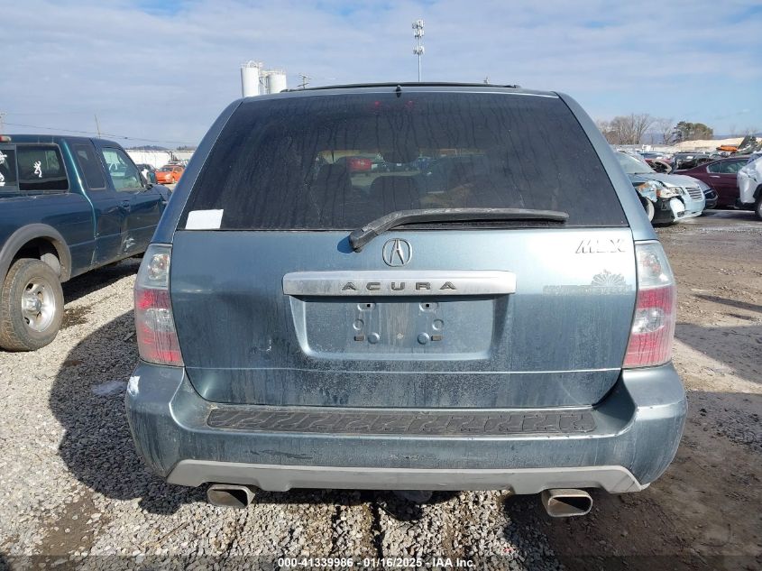 2006 Acura Mdx VIN: 2HNYD186X68512062 Lot: 41339986