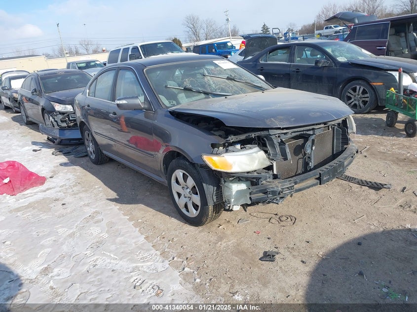 2009 KIA OPTIMA VIN: KNAGE228X95283163