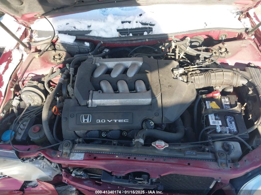 2001 Honda Accord 3.0 Ex VIN: 1HGCG165X1A079515 Lot: 41340174
