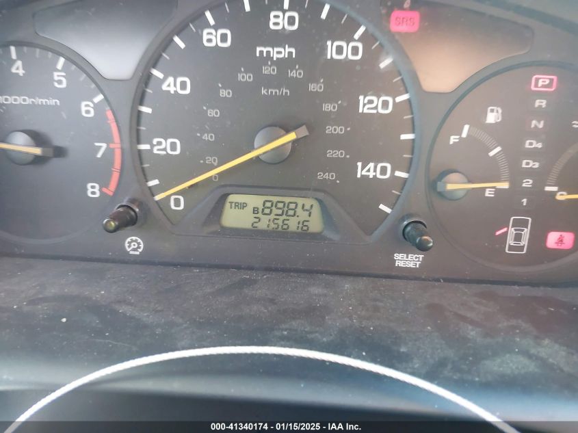 2001 Honda Accord 3.0 Ex VIN: 1HGCG165X1A079515 Lot: 41340174