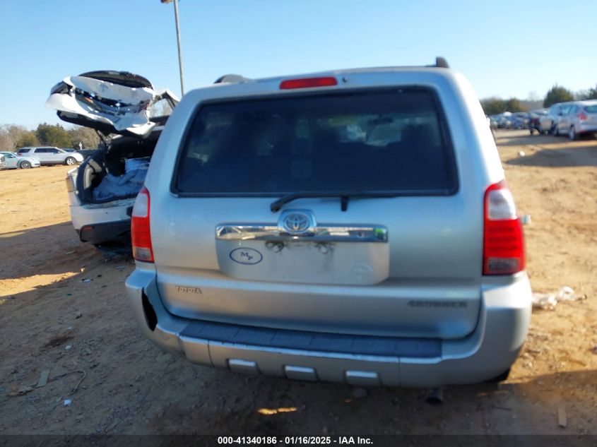 2006 Toyota 4Runner Sr5 V6 VIN: JTEZU14R868059118 Lot: 41340186