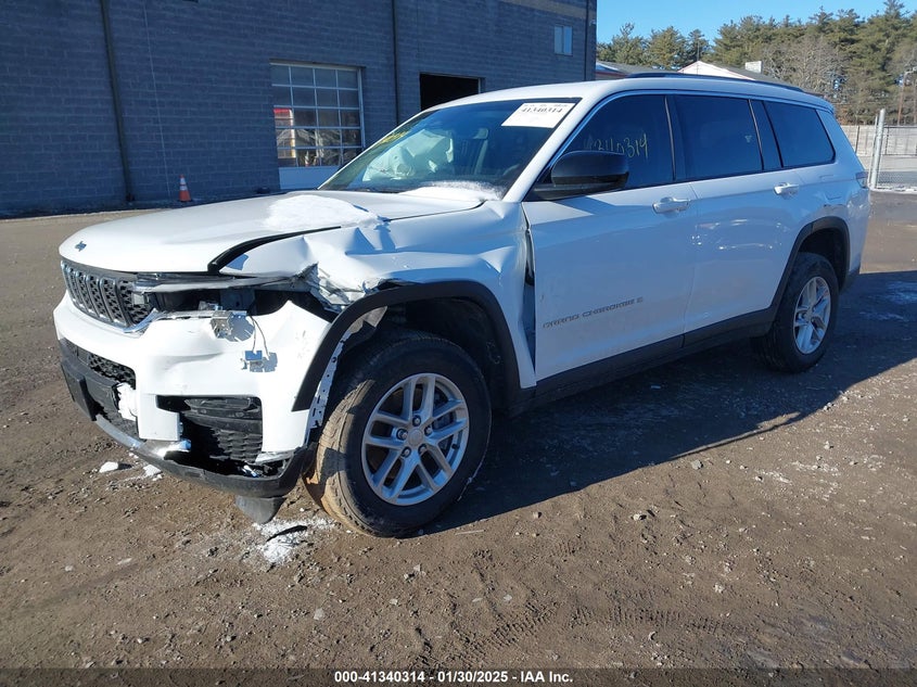 Vin: 1c4rjkag2r8947048, lot: 41830748, jeep grand cherokee l laredo x 4x4 20242