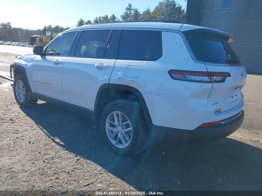 Vin: 1c4rjkag2r8947048, lot: 41830748, jeep grand cherokee l laredo x 4x4 20243
