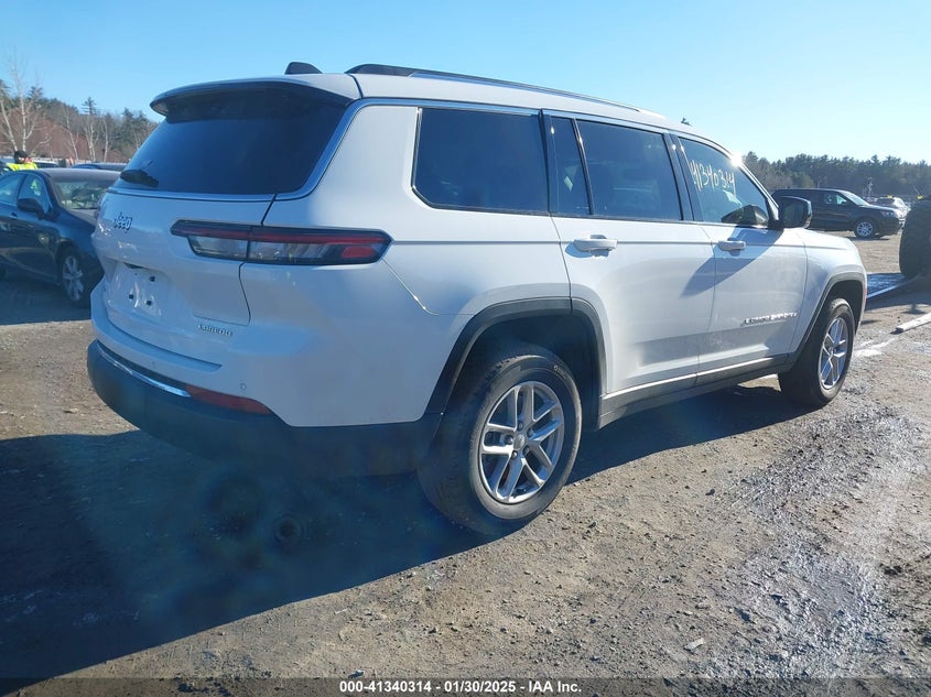 Vin: 1c4rjkag2r8947048, lot: 41830748, jeep grand cherokee l laredo x 4x4 20244