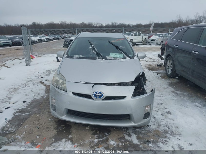 2011 TOYOTA PRIUS VIN: JTDKN3DU4B5257029