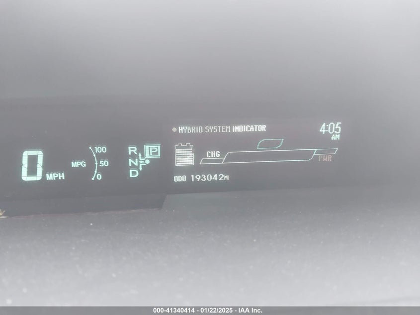 2011 TOYOTA PRIUS VIN: JTDKN3DU4B5257029