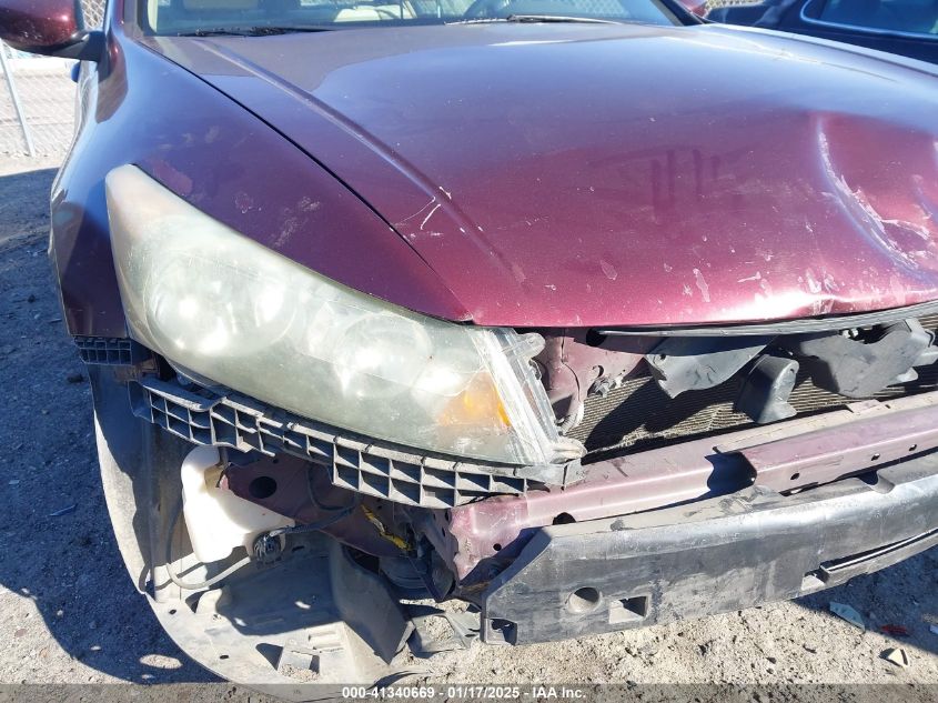 2009 Honda Accord 2.4 Lx VIN: 1HGCP263X9A161762 Lot: 41340669