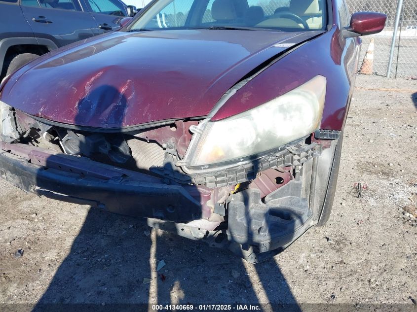 2009 Honda Accord 2.4 Lx VIN: 1HGCP263X9A161762 Lot: 41340669