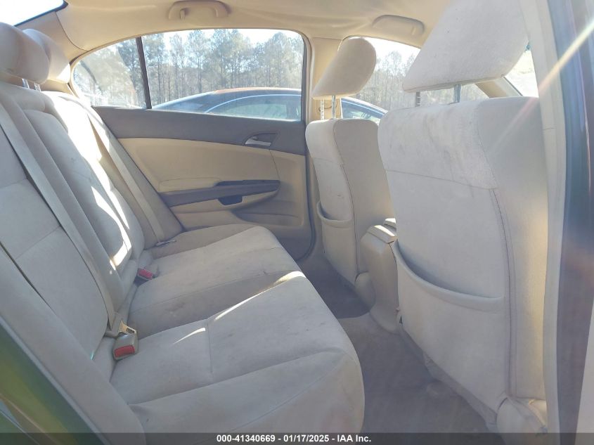 2009 Honda Accord 2.4 Lx VIN: 1HGCP263X9A161762 Lot: 41340669