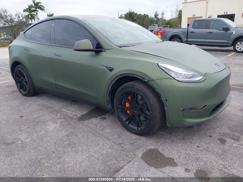 VIN 5YJYGDEE2MF298956 2021 TESLA MODEL Y no.1